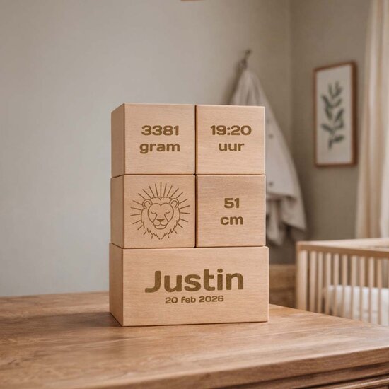 Geboorteblokken - Leeuw
