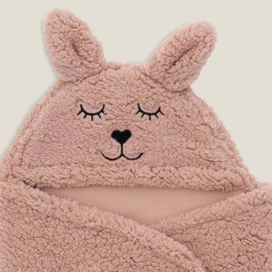 Wikkeldeken - Bunny Wild Rose - Jollein