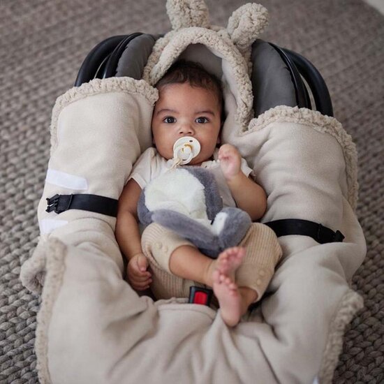 Wikkeldeken - Bunny Nougat - Jollein