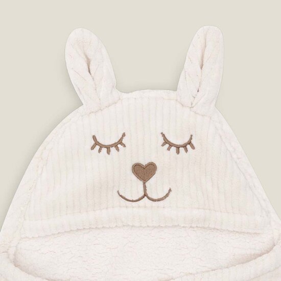 Wikkeldeken - Bunny Rib Oatmeal - Jollein