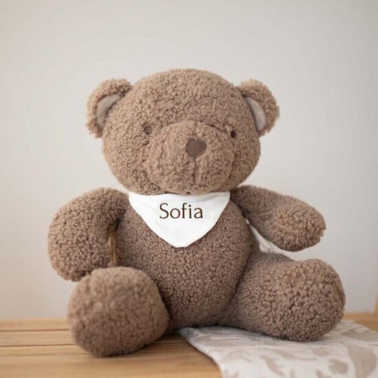 Kidslabel Teddybeer - Large