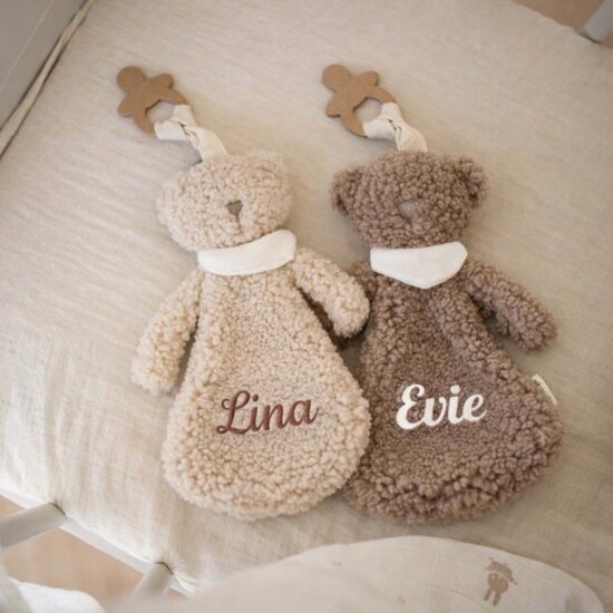 Kidslabel Speendoek Teddybeer