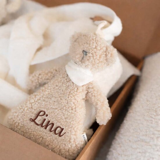 Kidslabel Speendoek Teddybeer