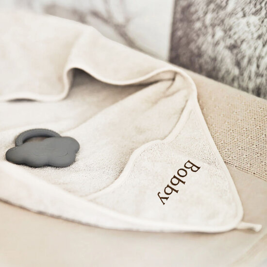 Badcape met naam - Jollein