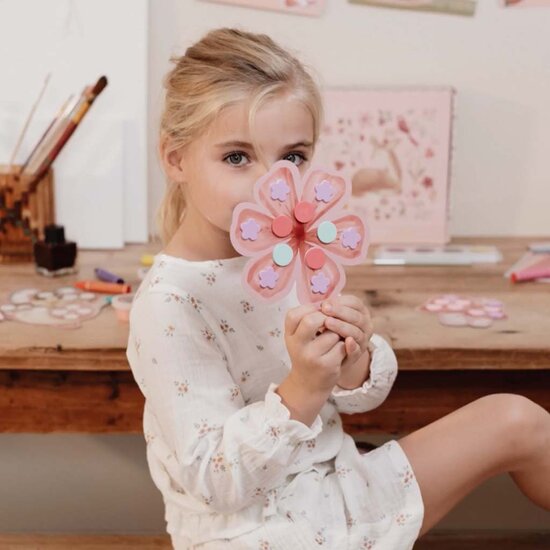 Knutseldoos XL - Meerkleurig - Fairy Garden - Little Dutc