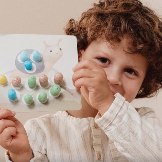 Knutseldoos XL - Meerkleurig - Forest Friends - Little Dutch