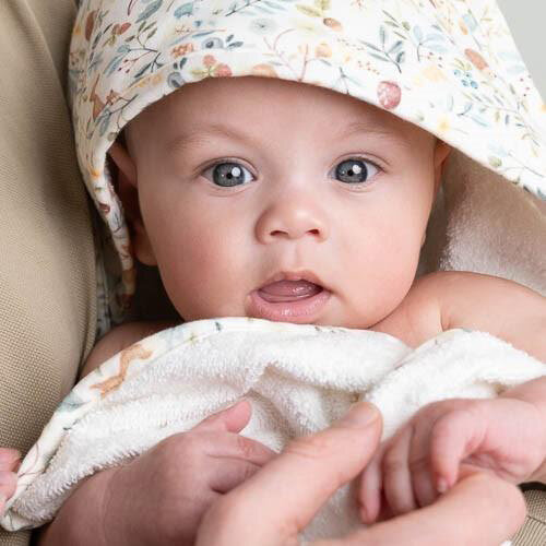 Badcape - Meerkleurig - Forest Friends - Forest Wonders - Little Dutch