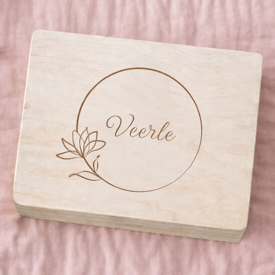 Herinneringskist - Flower