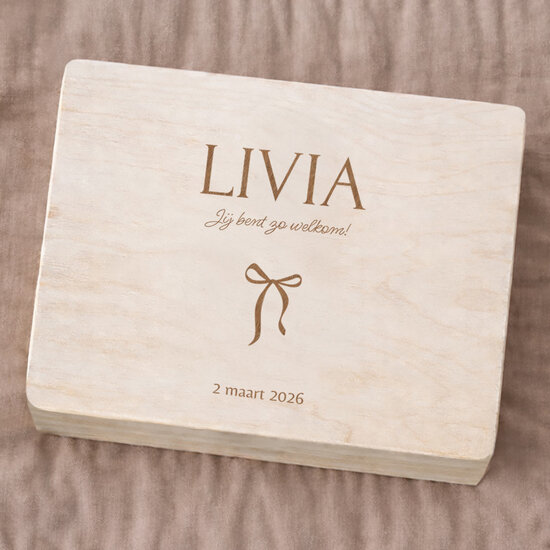 Herinneringskist - Strikje