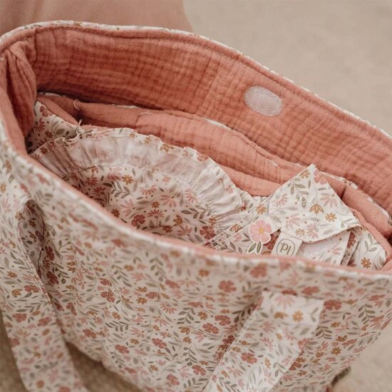 Poppen luiertas &ndash; Meerkleurig &ndash; Essentials &ndash; Soft Flowers - Little Dutch