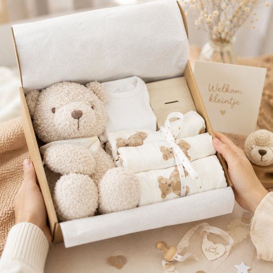 Kraamcadeau set - Teddy beer