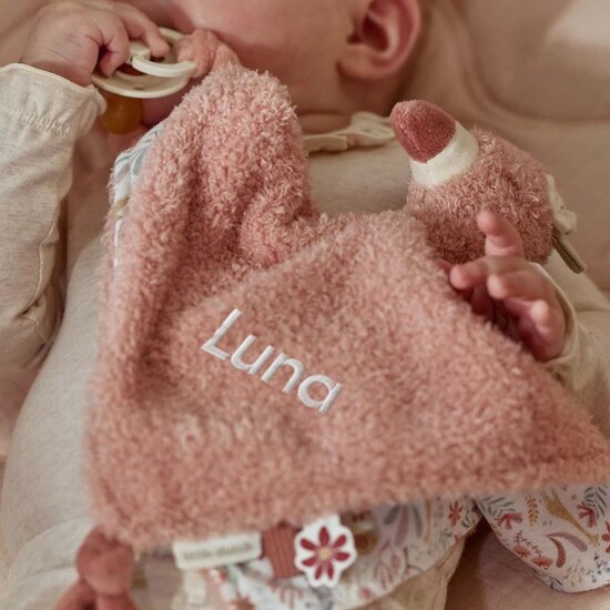 Knuffeldoekje Flamingo - Little Dutch