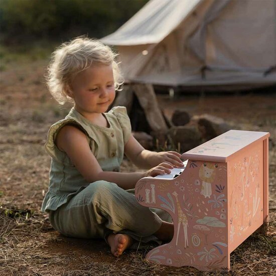 Houten Piano - Safari Friends - Little Dutch