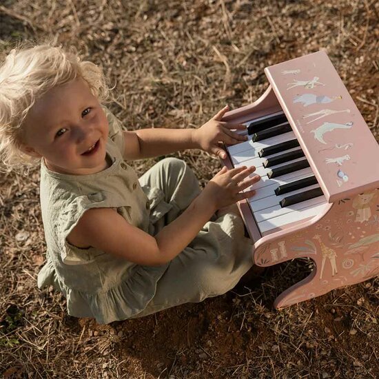 Houten Piano - Safari Friends - Little Dutch