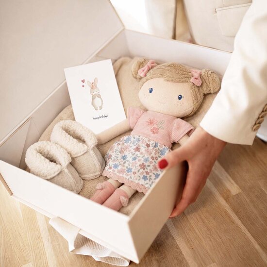 Knuffelpop met naam - Little Dutch