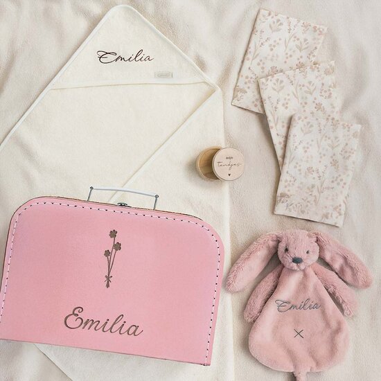 Happy Horse kraamcadeau koffer set - Pink