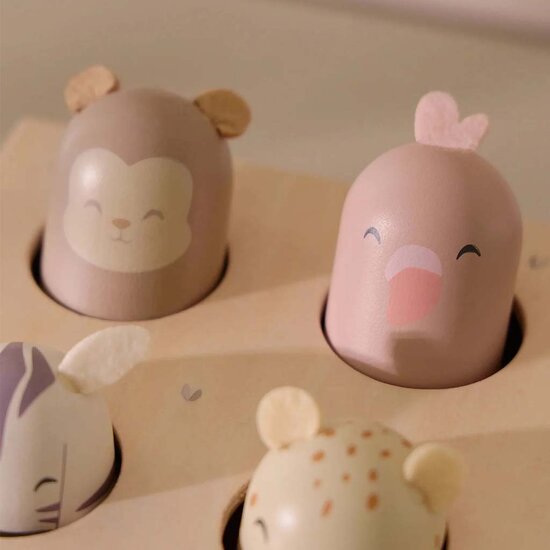 Houten Pop-up - Safari Friends - Little Dutch