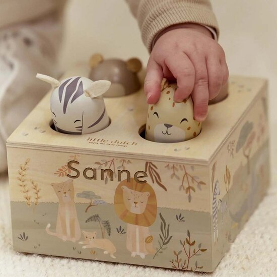 Houten Pop-up - Safari Friends - Little Dutch