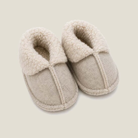 Kraamcadeau box met naam - Babyslofjes