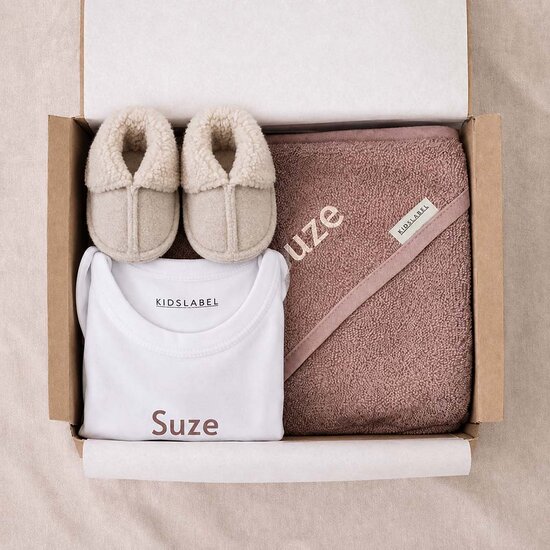 Giftbox met naam - Konijn