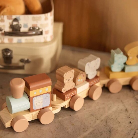 Houten Speelgoedtrein - Jollies - Jollein