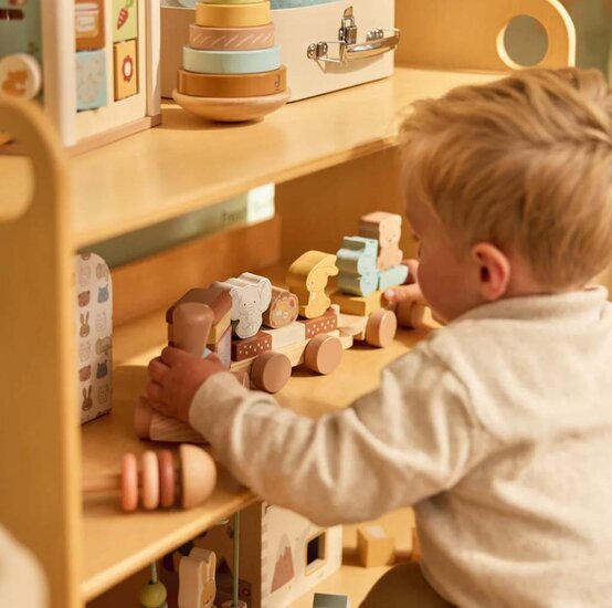 Houten Speelgoedtrein - Jollies - Jollein