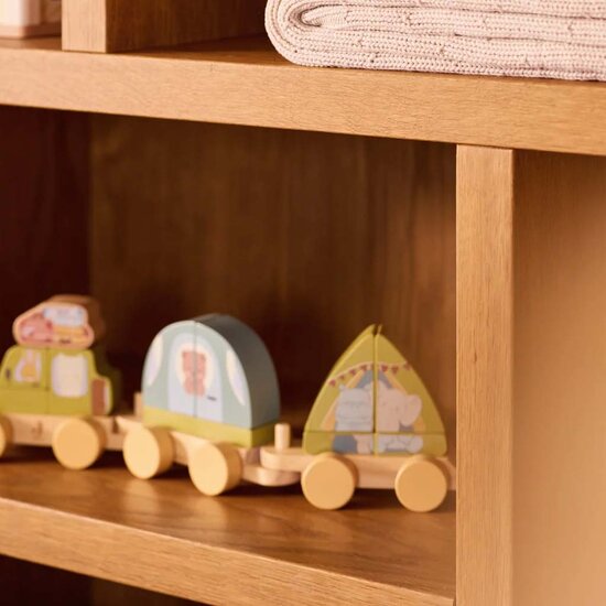 Houten Speelgoedtrein - Jollies Camping - Jollein