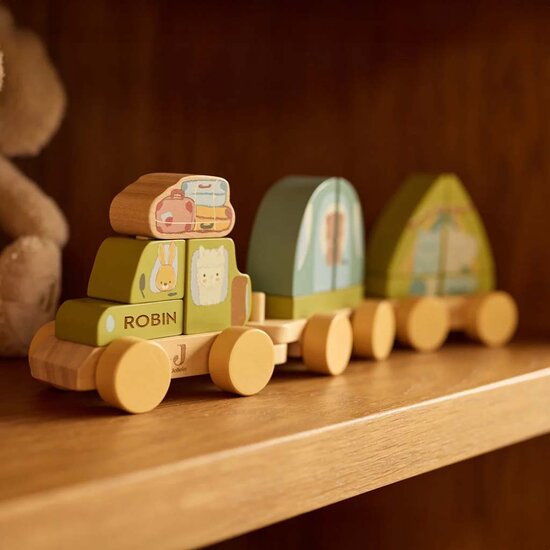 Houten Speelgoedtrein - Jollies Camping - Jollein