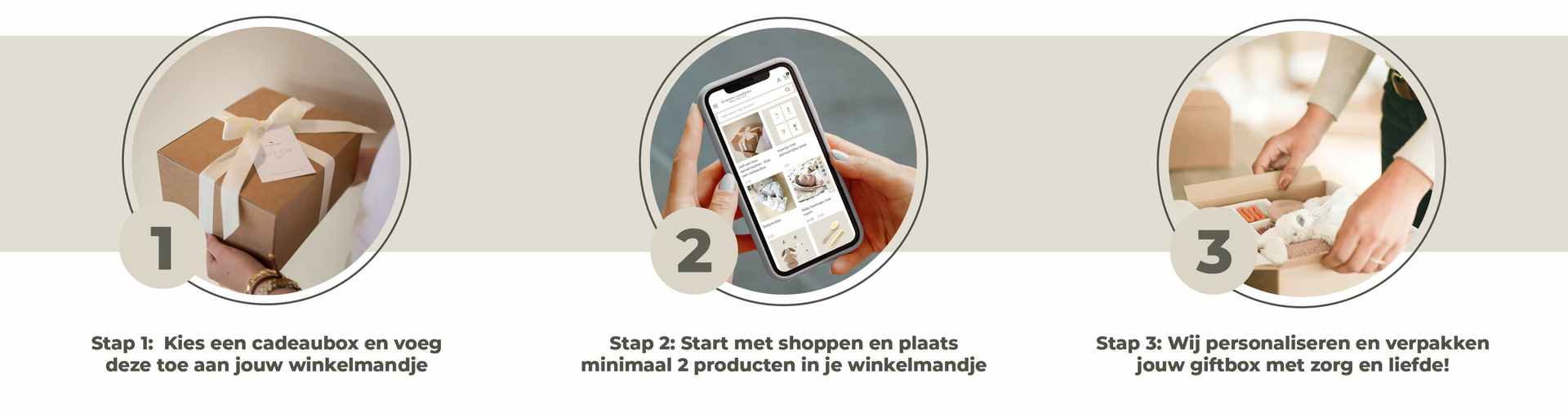 Zelf samenstellen kraampakket Zelf samenstellen kraampakket