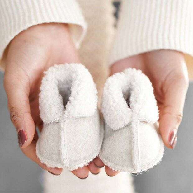 Schoenmaten baby voor babyslofjes en sokjes