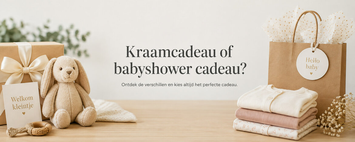 Kraamcadeau vs babyshower cadeau: wat is het verschil?