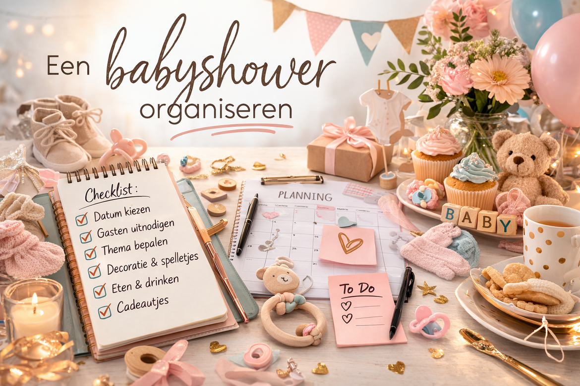 Babyshower organiseren: 15 geweldige tips voor een perfecte babyshower