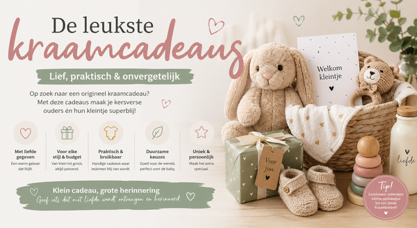 Wat is het leukste kraamcadeau om te geven?