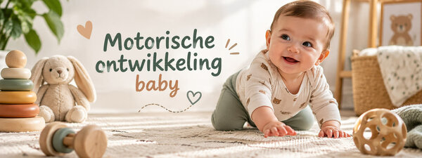Motorische ontwikkeling baby: mijlpalen van 0 tot 12 maanden