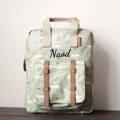 Fresk rugzak - Green Crocodile