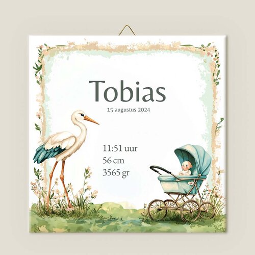 Geboortetegeltje - Antiek