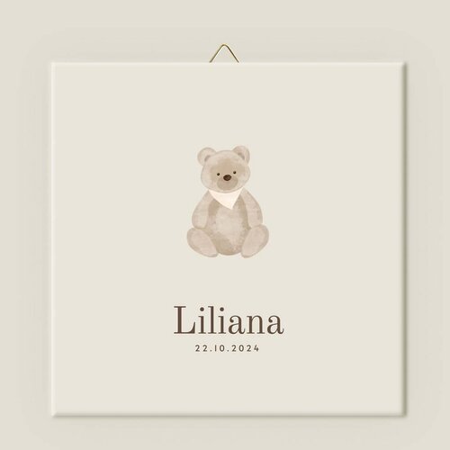 Geboortetegeltje - Teddybeer