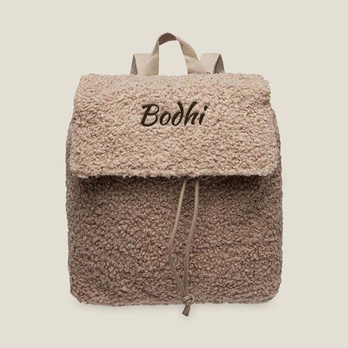 Jollein teddy rugzak Bouclé - Biscuit Jollein teddy rugzak Bouclé - Biscuit