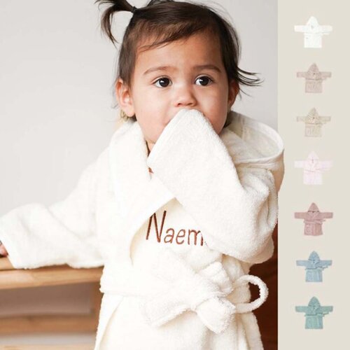 Kinderbadjas met naam Kinderbadjas met naam