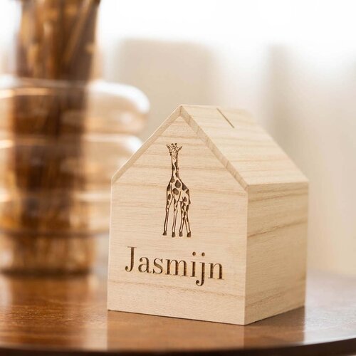 Spaarpot met naam Spaarpot met naam