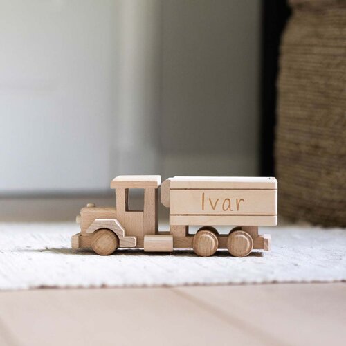 Spaarpot jongen - vrachtwagen