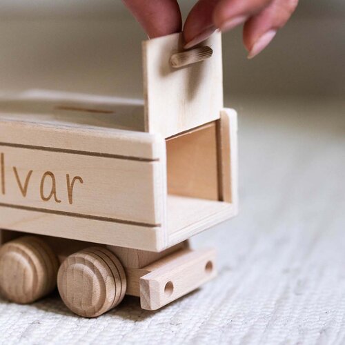 Spaarpot jongen - vrachtwagen