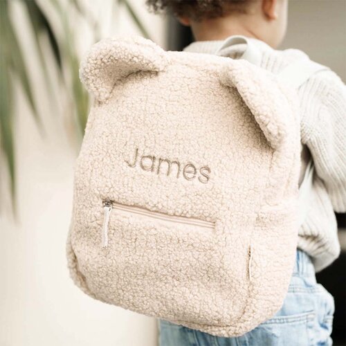 Kidslabel Teddy rugzak –  Beige Kidslabel Teddy rugzak –  Beige