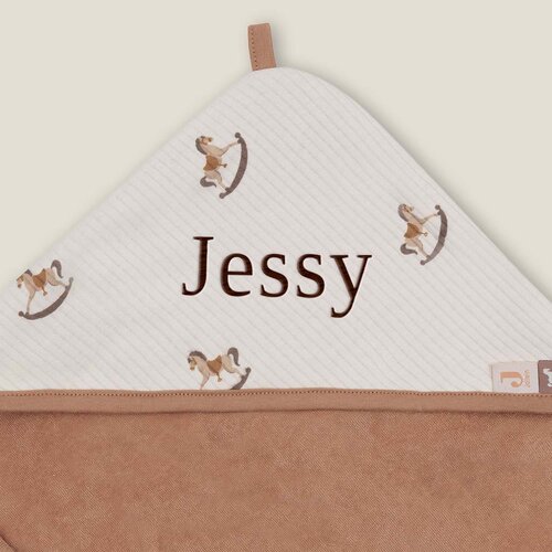 Badcape met naam Nostalgic Ride - Jollein