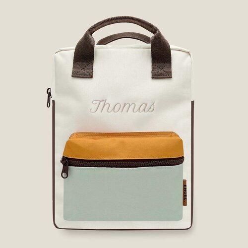 ENGEL. Rugzak Colorblock – Rocky canvas