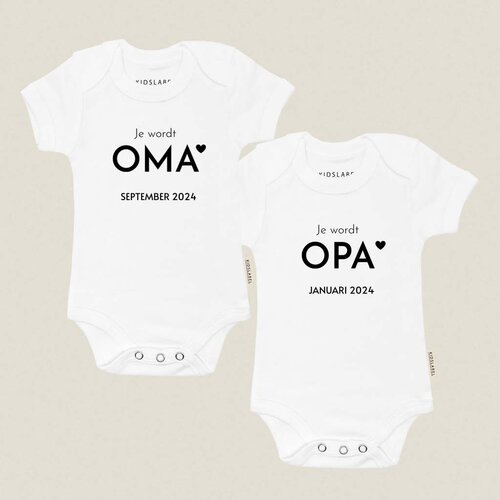 Romper - Jullie worden Opa & Oma