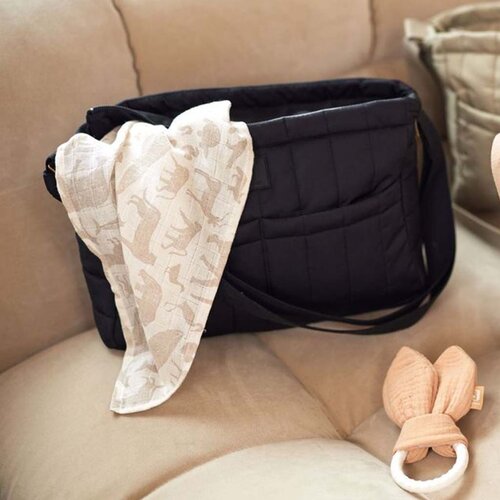 Jollein Luiertas Puffed Moos - Black