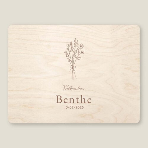 Herinneringskist - Bloemen