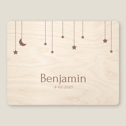 Herinneringskist - Maan & Sterren