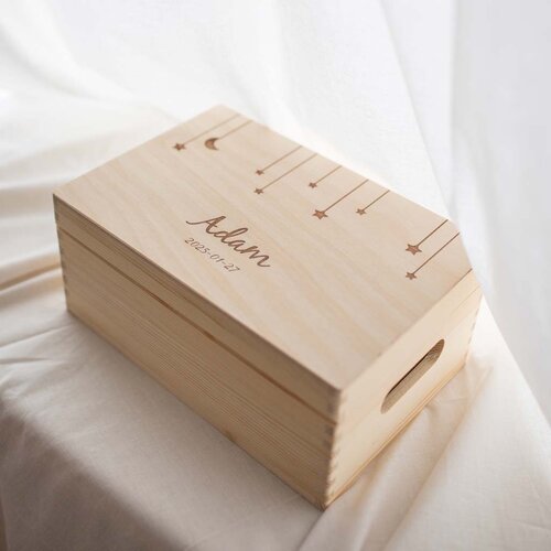 Herinneringskist - Maan & Sterren